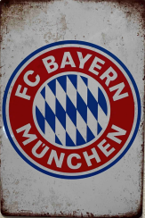 Retro tabuľka – FC Bayern München
