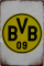 Retro tabuľka – Borussia Dortmund (BVB 09)