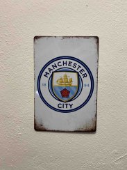 Retro tabuľka – Manchester City