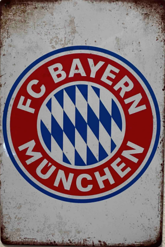 Retro tabuľka – FC Bayern München