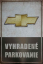 Retro tabuľka – Chevrolet (Vyhradené parkovanie)