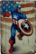 Dekoračná tabuľka Kapitán Amerika