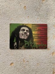 Dekoračná tabuľka – Bob Marley