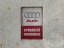 Retro tabuľka – Audi (Vyhradené parkovanie)