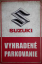 Retro tabuľka – Suzuki Vyhradené parkovanie