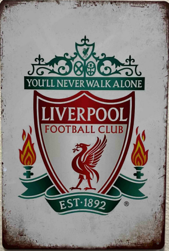 Retro tabuľka – Liverpool FC