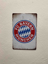 Retro tabuľka – FC Bayern München