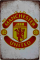 Retro tabuľka – Manchester United