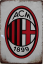 Retro tabuľka – AC Milan