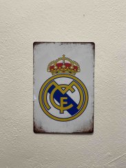 Retro tabuľka – Real Madrid