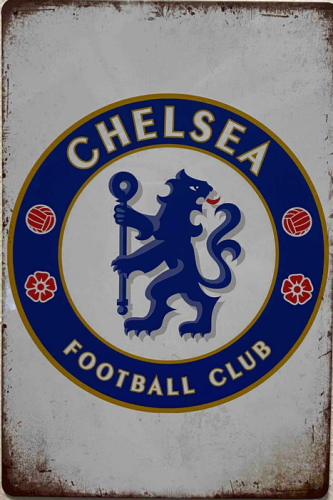 Retro tabuľka – Chelsea FC
