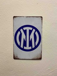 Retro tabuľka – Inter Milan