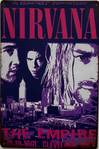 Dekoračná tabuľka – Nirvana