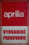 Retro tabuľka – Aprilia Vyhradené parkovanie