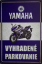 Retro tabuľka – Yamaha R-serie Vyhradené parkovanie