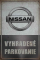 Retro tabuľka – Nissan (Vyhradené parkovanie)
